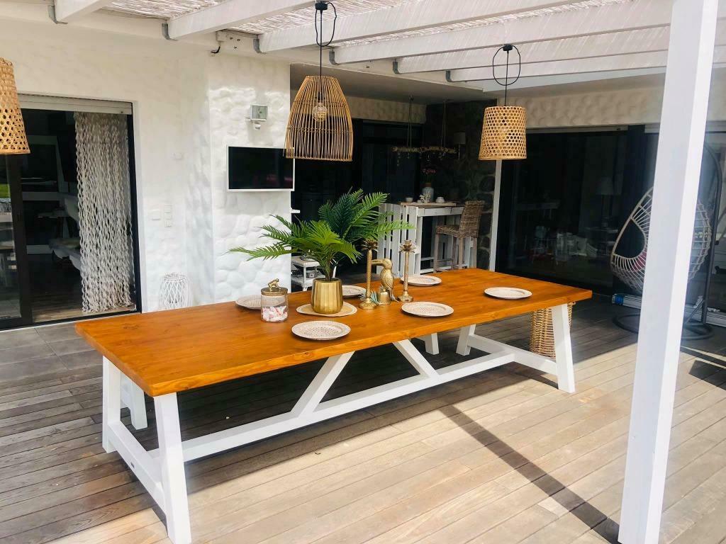kloostertafel de Luxe Extreme Supreme 115 x 330 x 77 cm