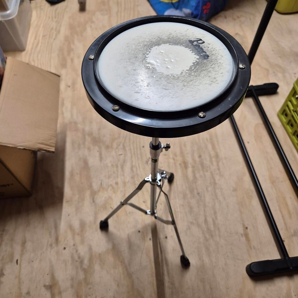 Oefenpad met statief, Muziek en Instrumenten, Drumstellen en Slagwerk, Ophalen, Overige merken