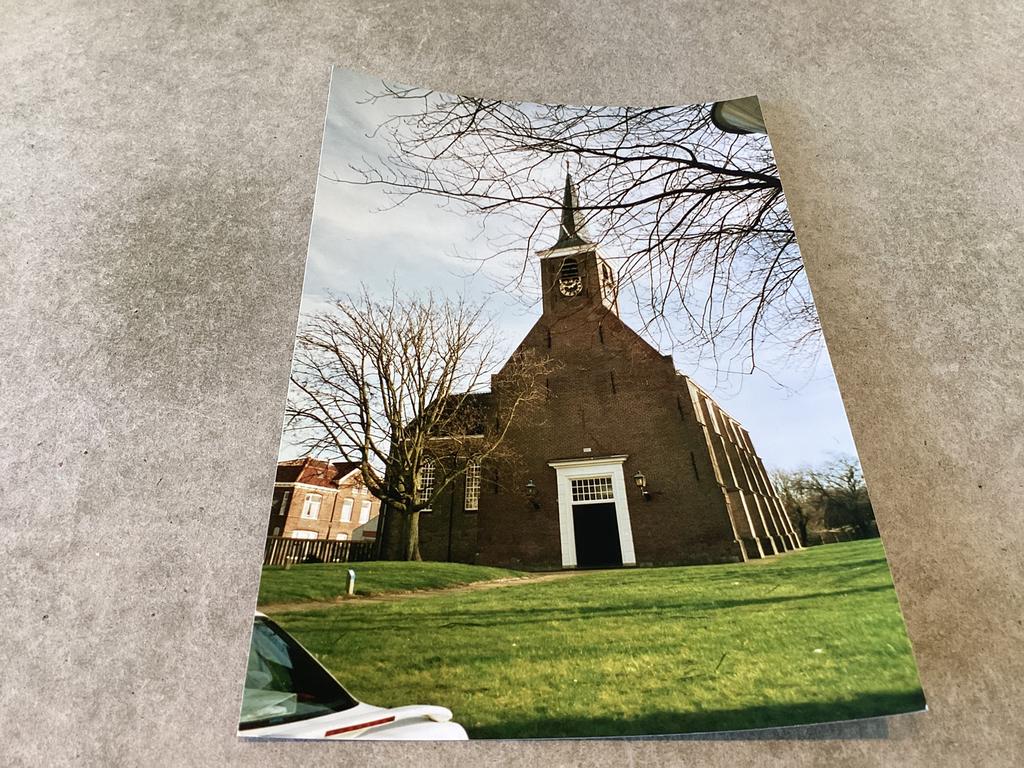 Barendrecht.     Hervormde Kerk.      Dorpstraat, Verzamelen, Ansichtkaarten | Nederland, Ophalen of Verzenden