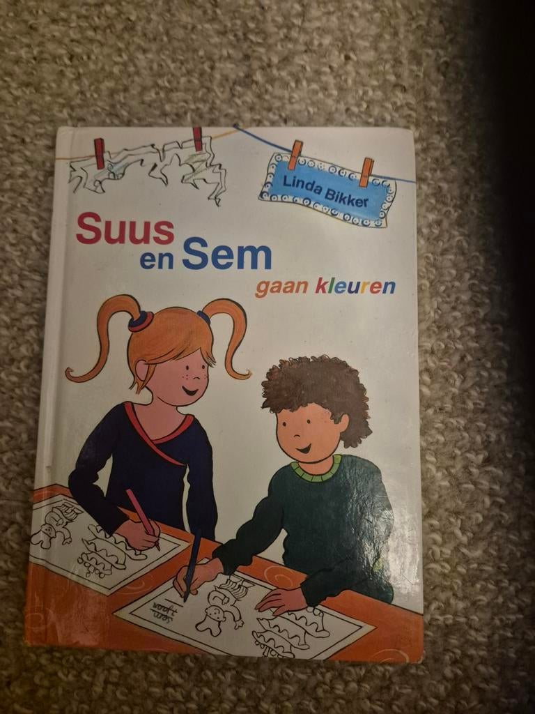 Linda Bikker - Suus en Sem gaan kleuren, Fictie algemeen, Linda Bikker, Ophalen of Verzenden, Zo goed als nieuw