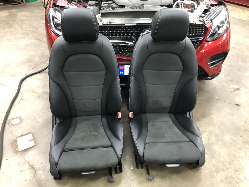 Mercedes C253 GLC interieur – 4x verwarmde stoelen, Auto-onderdelen, Interieur en Bekleding, Ophalen, Gebruikt, Mercedes-Benz