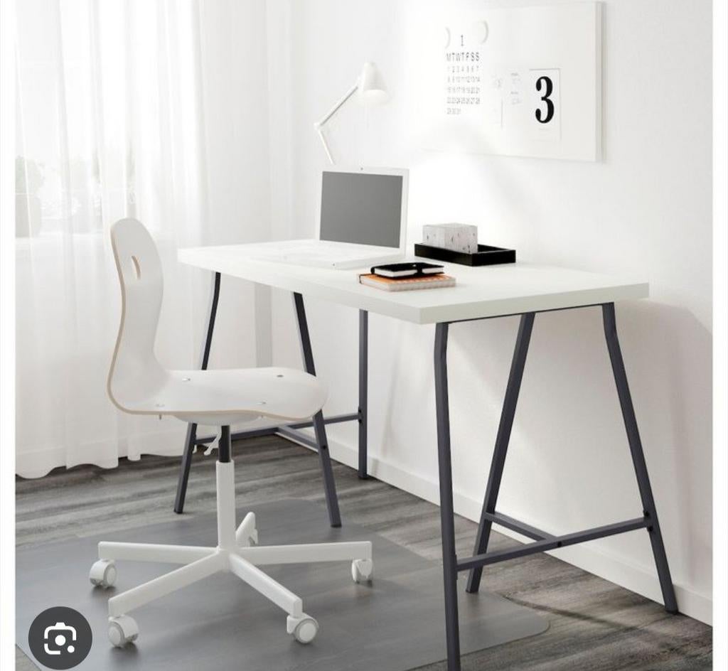 Ikea Lerberg schraag - Bureaupoten, Ophalen, Tafelpoot, Minder dan 50 cm, Gebruikt