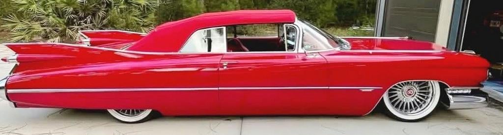 Convertible tops 1959 /76 GM canvas of vinyl wit rood zwart, Auto-onderdelen, Overige Auto-onderdelen, Cadillac, Nieuw, Ophalen of Verzenden