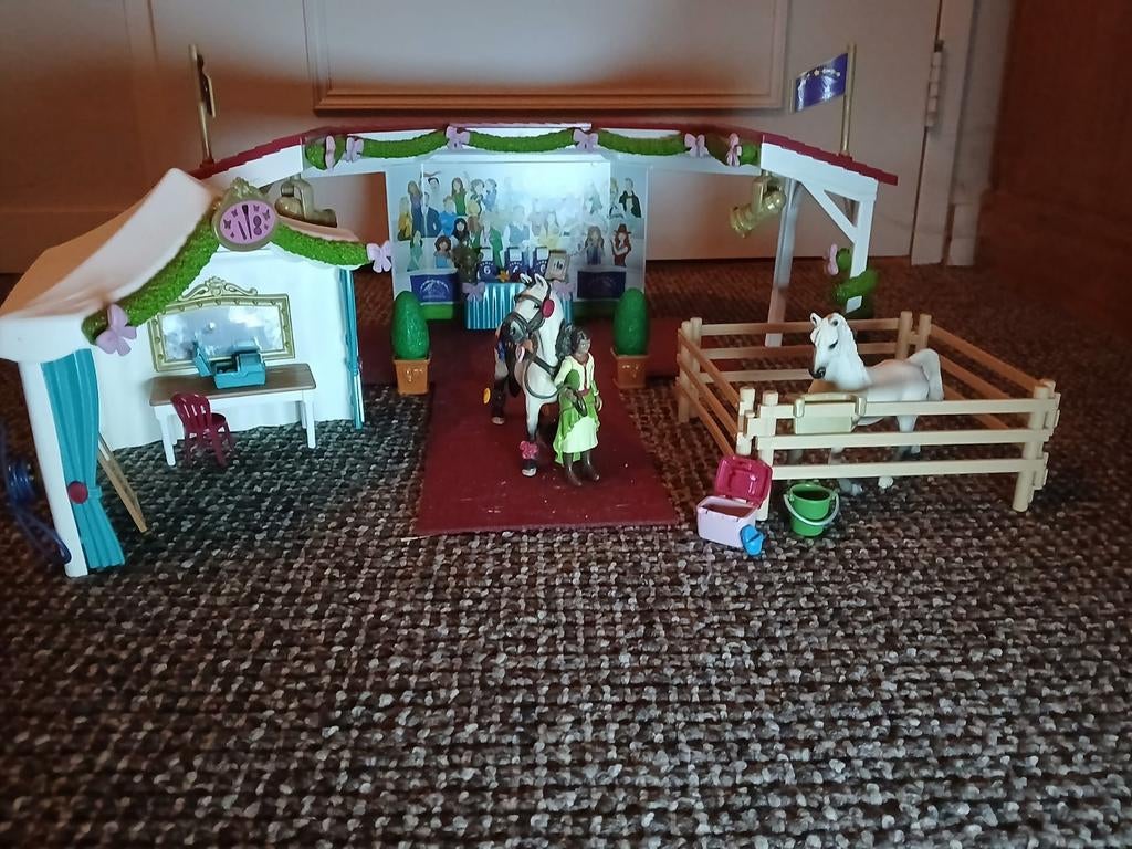 Schleich Grote Paardenshow, Ophalen of Verzenden, Gebruikt