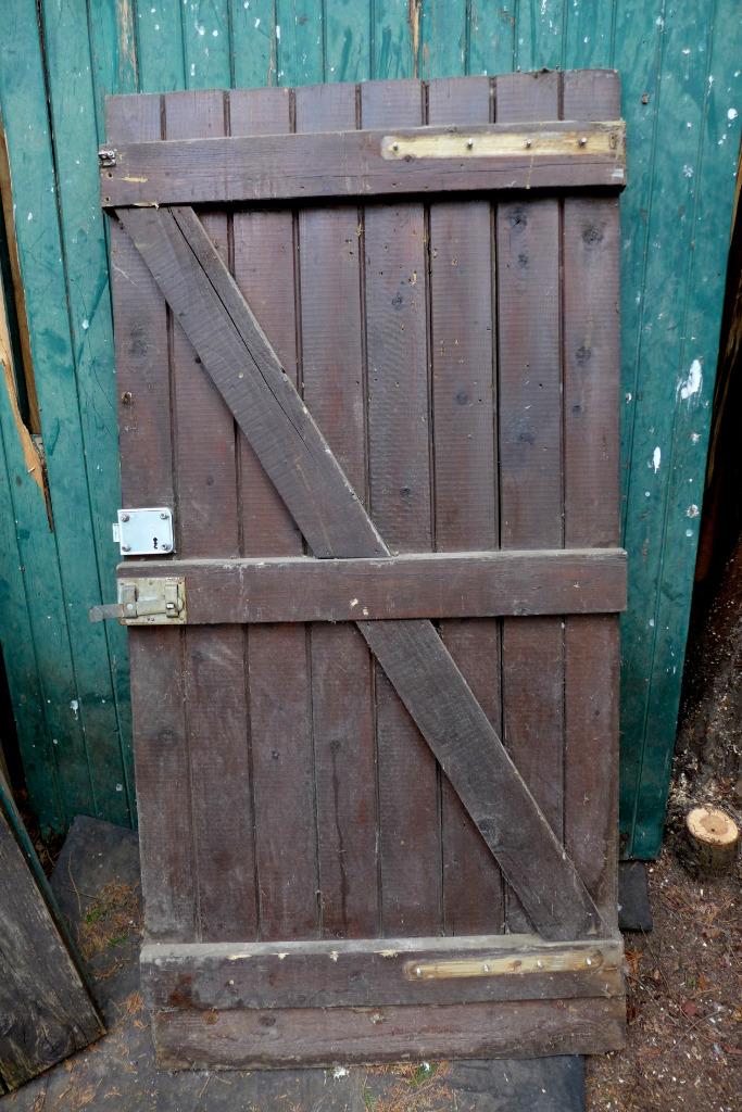 Diverse Stevige oude poort tuin deuren, Ophalen, Gebruikt, 80 tot 100 cm, Buitendeur