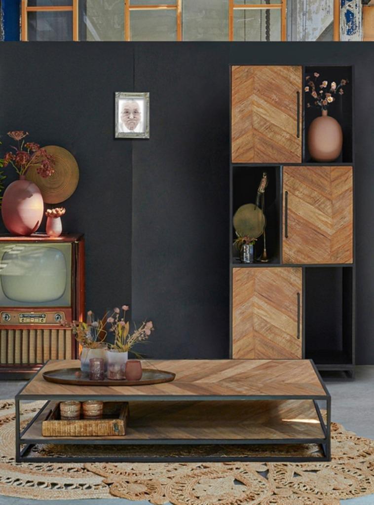 OMG salontafel ROF010 l Whoon l Room108 lvan €1089 voor €269, Ophalen, 50 tot 100 cm, Teakhout, 150 tot 200 cm