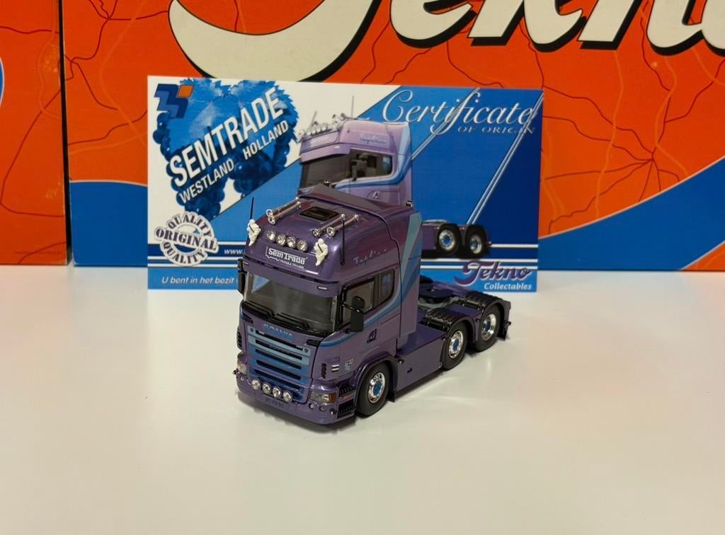 Tekno Semtrade, Hobby en Vrije tijd, Modelauto's | 1:50, Ophalen of Verzenden, Zo goed als nieuw, Bus of Vrachtwagen, Tekno
