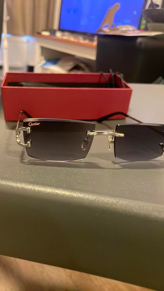 Cartier Glasses, Sieraden, Tassen en Uiterlijk, Zonnebrillen en Brillen | Heren, Ophalen of Verzenden, Zo goed als nieuw, Overige merken