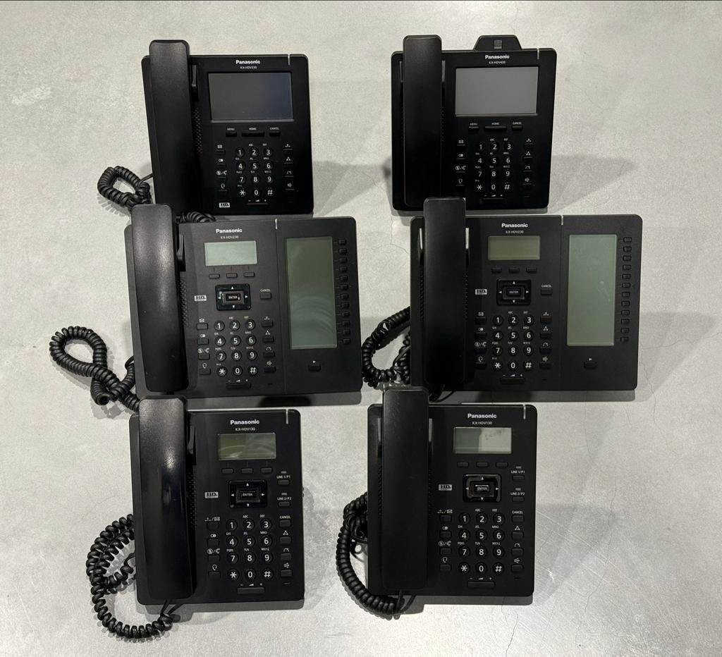 Panasonic HDV-Serie IP Telefoons, Telecommunicatie, Vaste telefoons | Niet Draadloos, Ophalen of Verzenden, Gebruikt