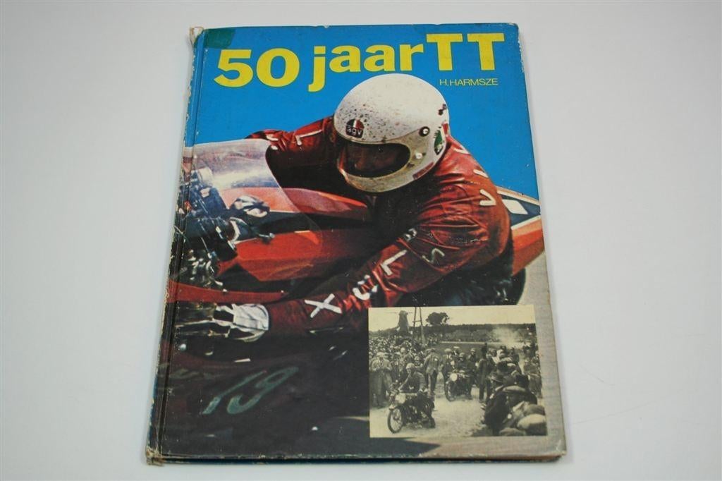 50 Jaar TT — Jubileumboek Geschiedenis TT Assen 1925-1975, Ophalen of Verzenden, Gelezen