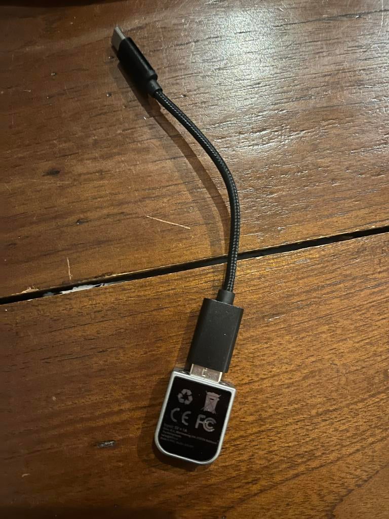 Auto Dongel USB-C, Ophalen of Verzenden, Gebruikt, Minder dan 2 meter, Overige kabels