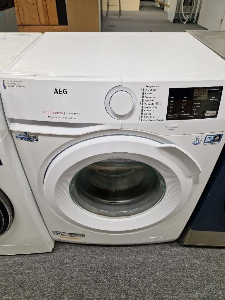 AEG Wasmachine - Schoon - Garantie - Bezorging, Minder dan 85 cm, Ophalen of Verzenden, Zo goed als nieuw, Voorlader