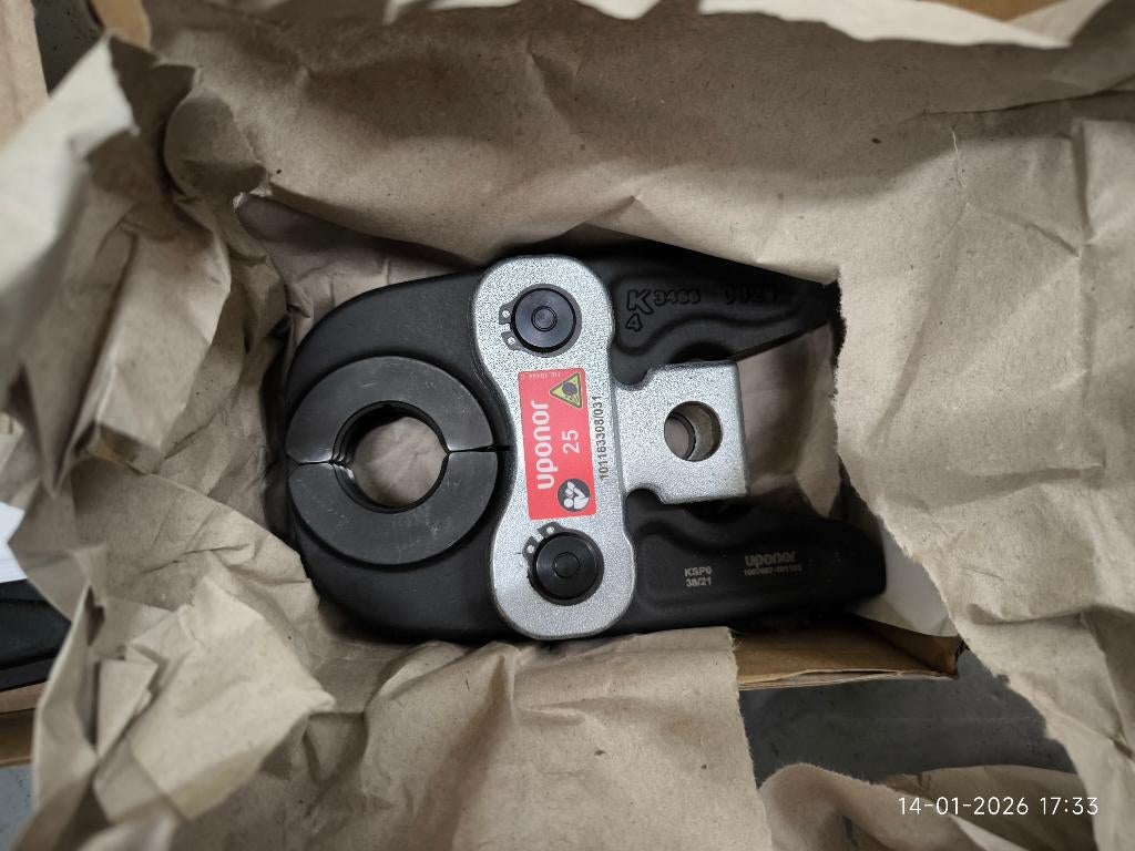 Uponor persbekken U25 en U32, Ophalen, Nieuw