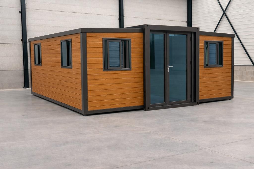 Tiny House 35m2 Jongeren Mantelzorg, Vakantiewoning, 2e Huis, Nieuw, Ophalen of Verzenden, 400 cm of meer, Metaal
