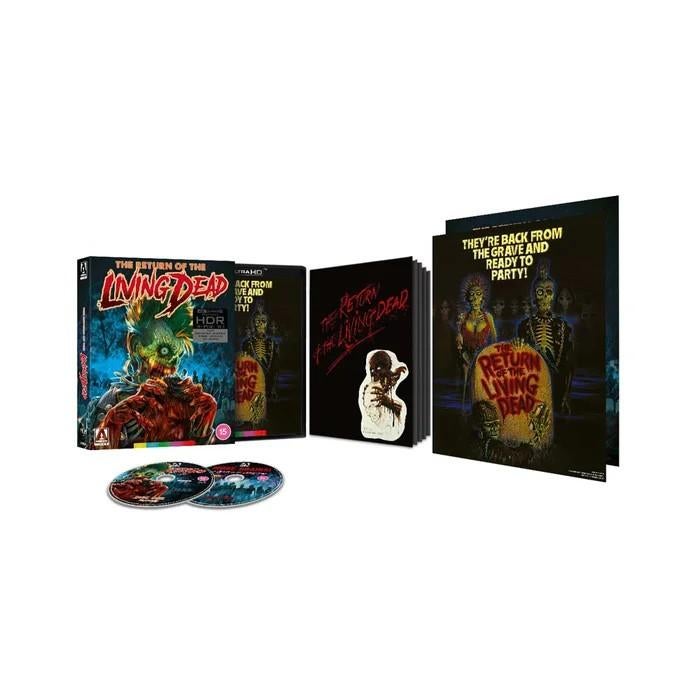 Return of the Living Dead 4K L.E 4K UHD BluRay Seal UK Arrow, Cd's en Dvd's, Ophalen of Verzenden, Nieuw in verpakking, Actie