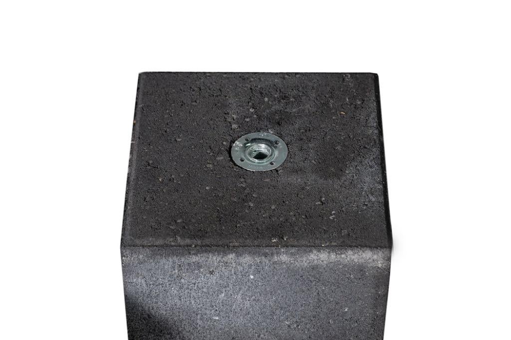 Betonpoer | Antraciet | Stelplaat | 15x15cm | 20x20cm, Tuin en Terras, Overkappingen, Verzenden, Nieuw, Overige typen