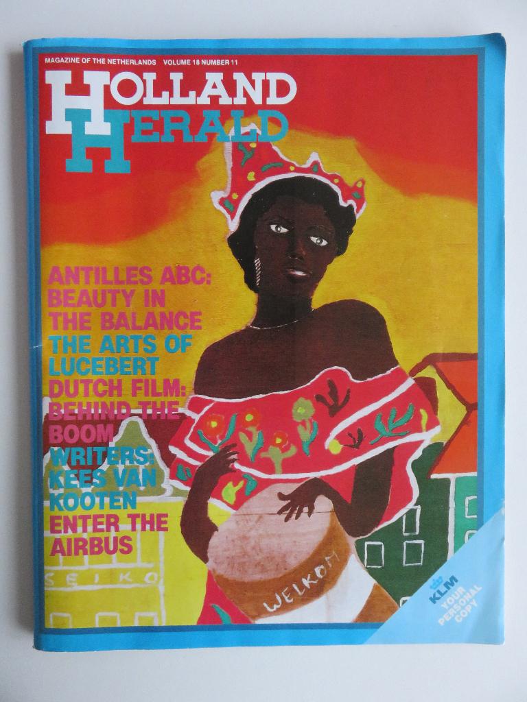 Vintage Holland Herald KLM Magazine Volume 18 Number 11, Ophalen of Verzenden, Gebruikt, Boek of Tijdschrift