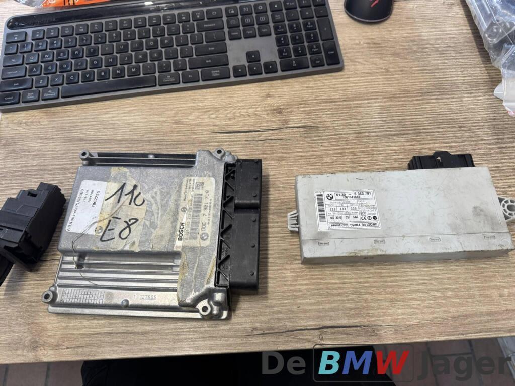 DDE module + CAS 2 + sleutel  BMW E87 E90 E91 7801710, Auto-onderdelen, Gebruikt, Ophalen of Verzenden, BMW, BMW