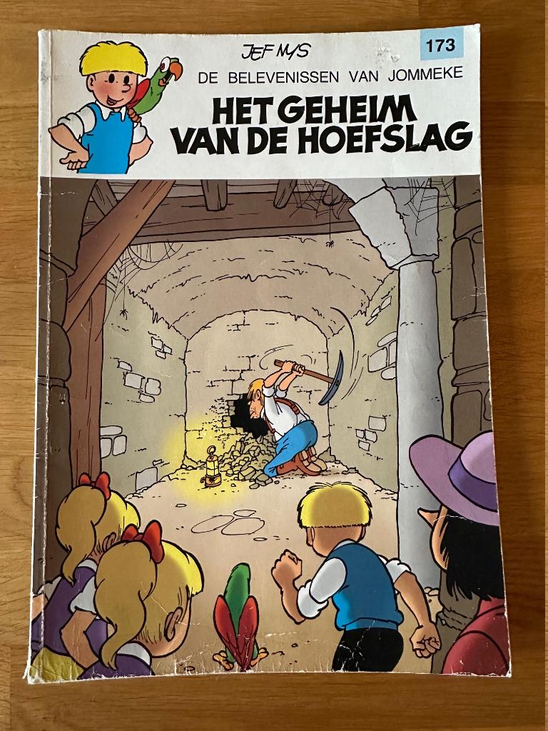 Jef Nys - Jommeke nr. 173 - Het geheim van de hoefslag, Boeken, Eén stripboek, Ophalen, Gelezen