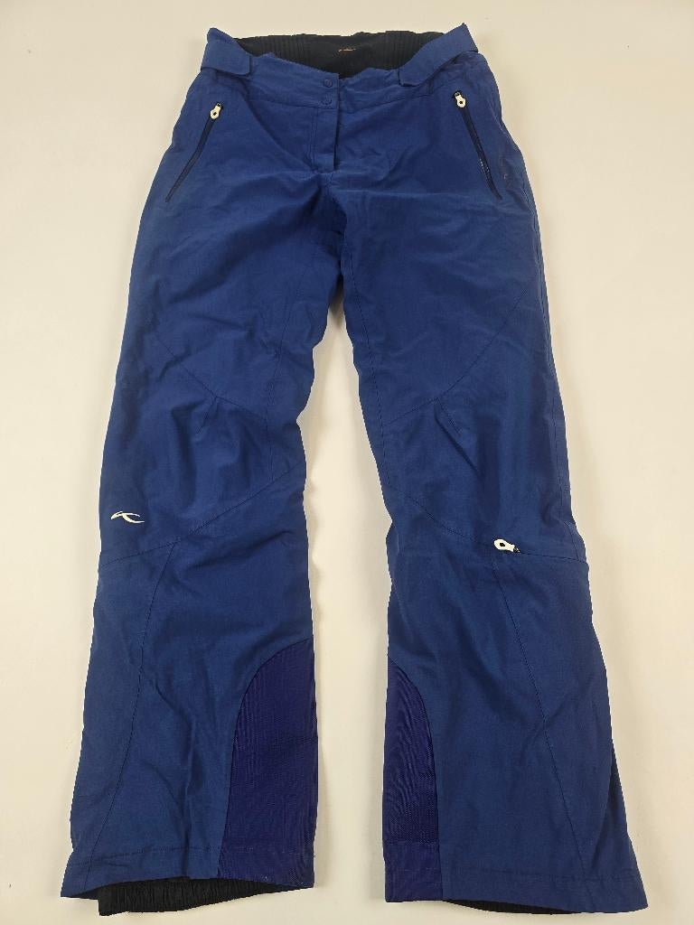 Kjus skibroek formula pants blauw Dames L, Kleding | Heren, Wintersportkleding, Ophalen of Verzenden, Gedragen, Maat 48/50 (M)