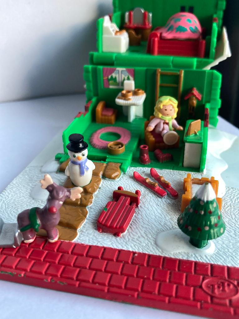 Polly Pocket Musical Holiday Chalet 1993 - Zeldzaam, Ophalen of Verzenden, Gebruikt