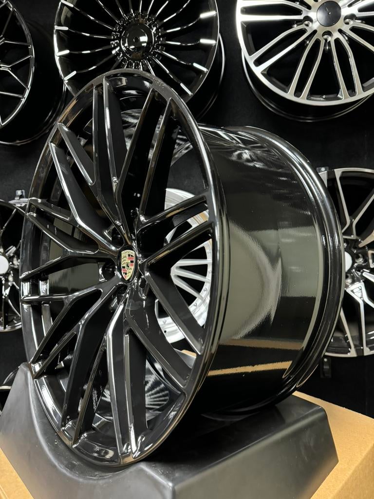 21 inch velgen voor Porsche 5x112 GTS look Macan breedset, Auto-onderdelen, Banden en Velgen, Velg(en), Nieuw, Personenwagen, 21 inch