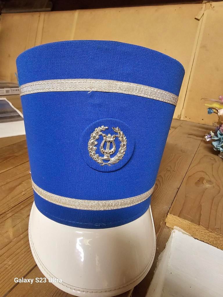 Blauwe Muziekpet / Hoed, Hoed, One size fits all, Ophalen of Verzenden, Onbekend