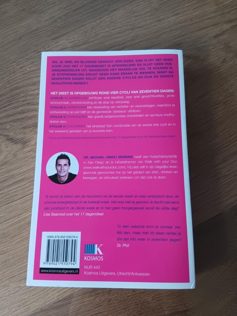 Het 17-dagen dieet - Dr. Mike Moreno, Boeken, Ophalen