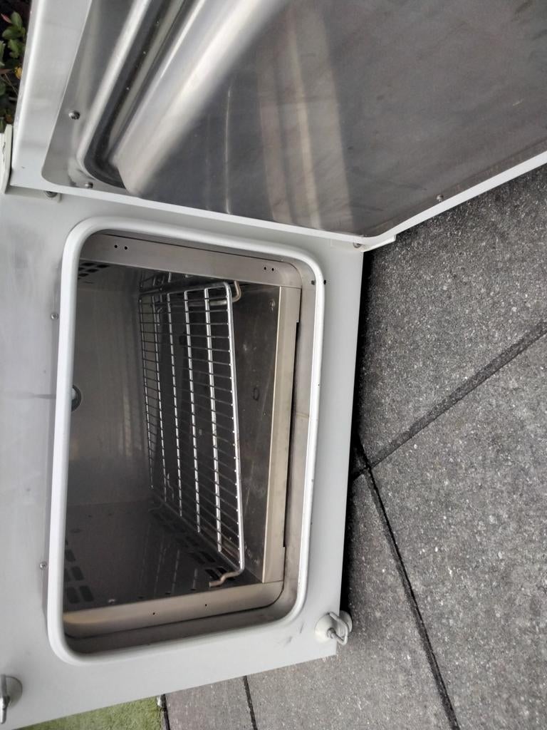 Industrie oven., Ophalen