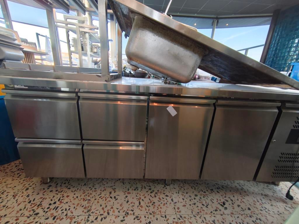 Ecofrost Koelwerkbank - 4 Lades & 2 Deuren, Ophalen, Gebruikt, Koelen en Vriezen
