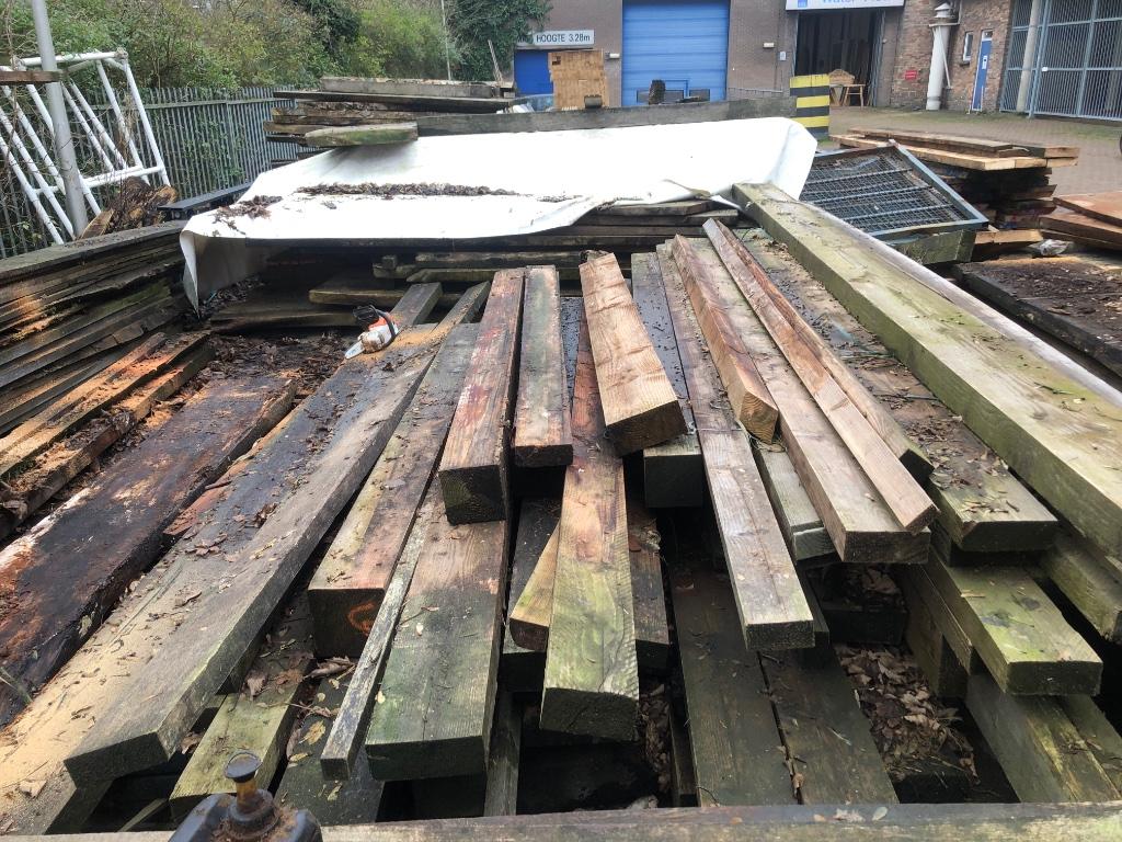 Douglasen eik 4€ alles meenemen   GEEN INFO VIA MARKTPLAATS, Ophalen, Nieuw, 250 cm of meer, Palen