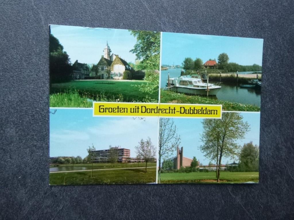 Dordrecht-Dubbeldam, kerk 1982, Verzenden, 1980 tot heden, Gelopen, Zuid-Holland
