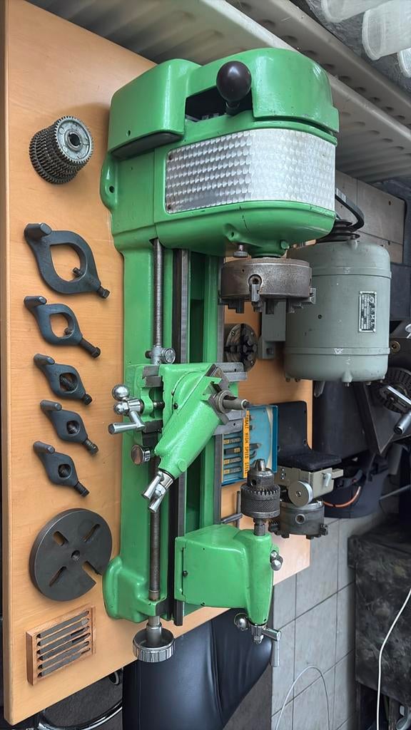 Vintage Craftsman/Sears Draaibank met Verdeelkop & Beitels, Ophalen, Gebruikt