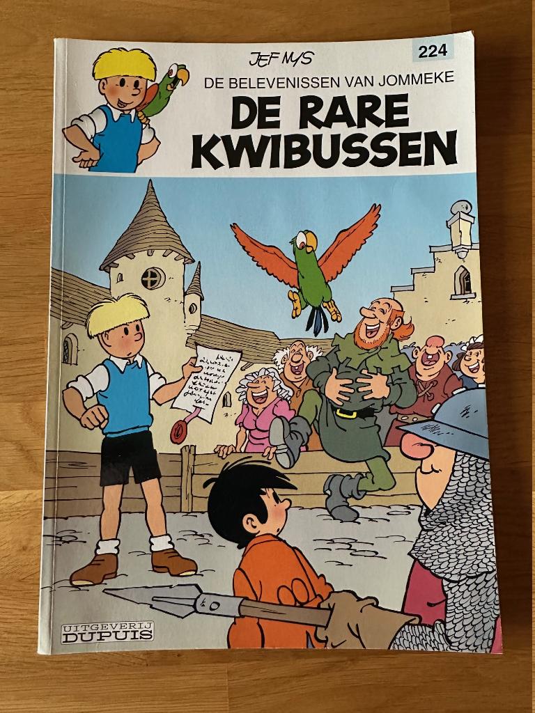 Jef Nys - Jommeke nr. 224 - De rare kwibussen, Boeken, Stripboeken, Eén stripboek, Ophalen, Gelezen