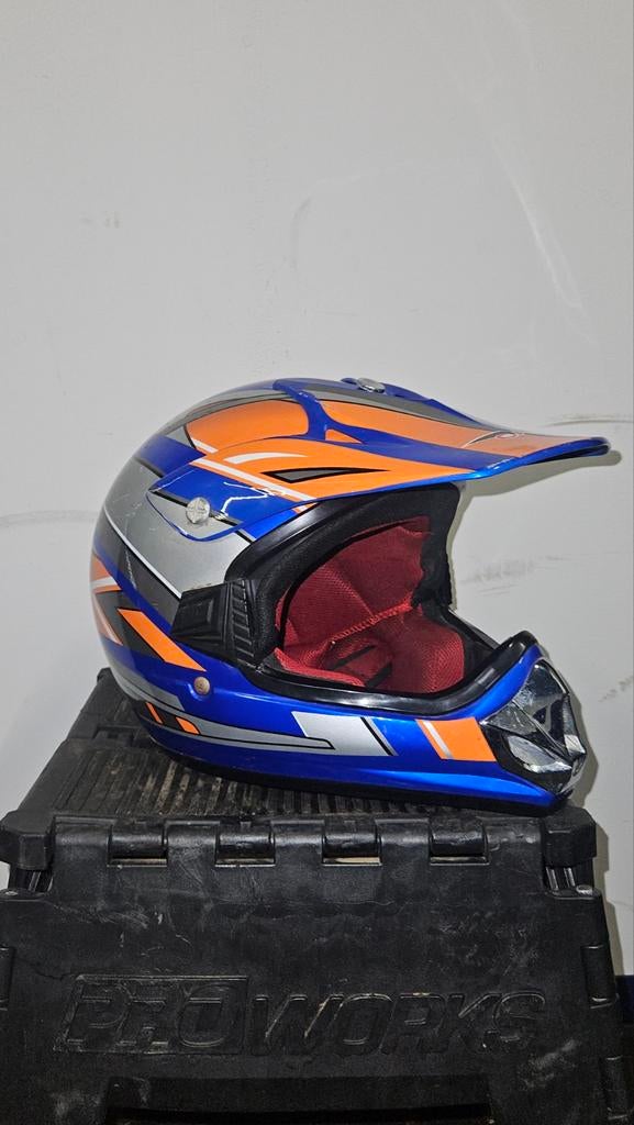 Can Crosshelm Maat M, Motoren, Kleding | Motorhelmen, Ophalen of Verzenden, Offroadhelm