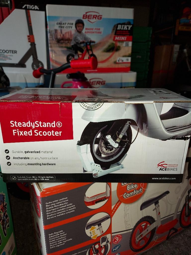 scooter steun nieuw in doos, 10"/13", Ophalen, Nieuw, Overige typen, Overige merken