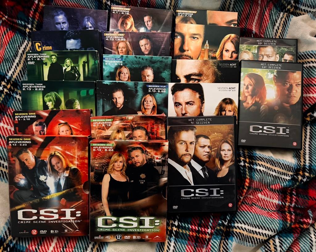 DVD-box CSI  – Seizoen 1 t/m 11, Cd's en Dvd's, Ophalen of Verzenden, Zo goed als nieuw