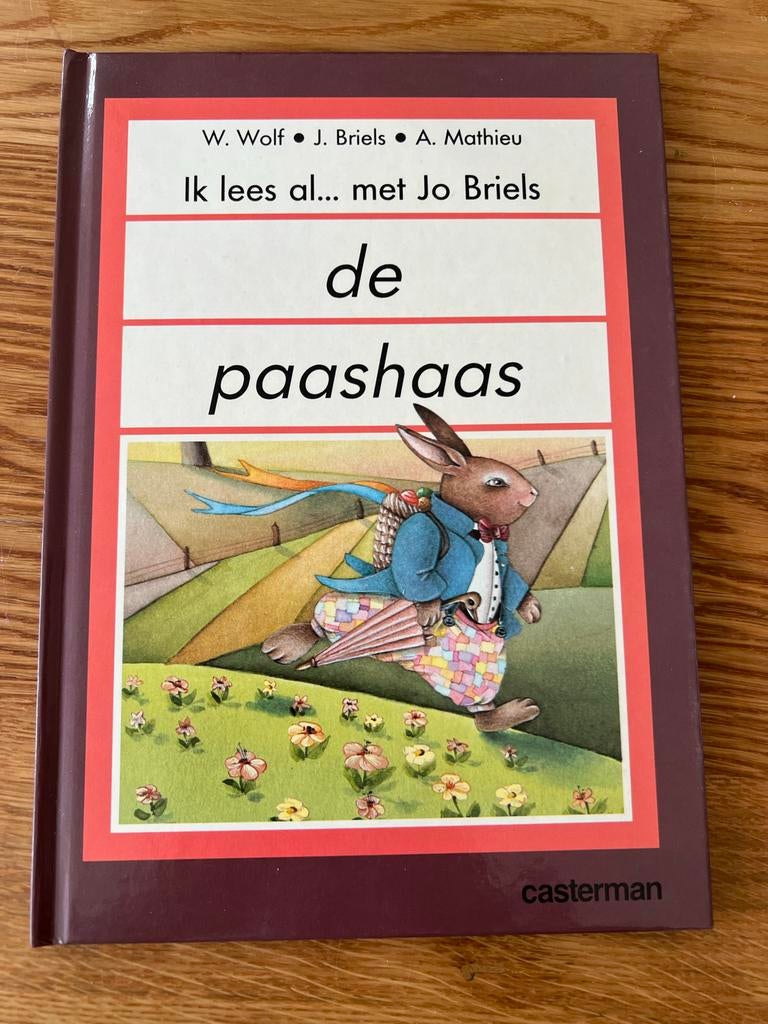 Ik lees al: De paashaas - Jo Briels, Boeken, Ophalen of Verzenden, Gelezen, 3 tot 4 jaar