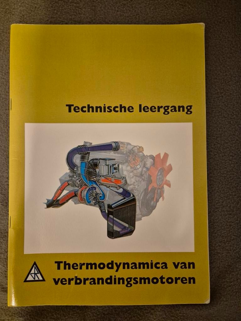 Technische leerggang thermodynamica verbrandingsmotoren, Boeken, Ophalen of Verzenden