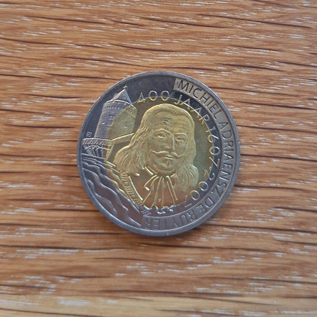 400 jaar Michiel de Ruyter munt, Ophalen, Overige landen, 5 euro