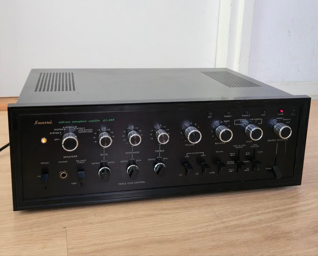 Sansui AU-999, Ophalen of Verzenden, Zo goed als nieuw, Stereo, Overige merken
