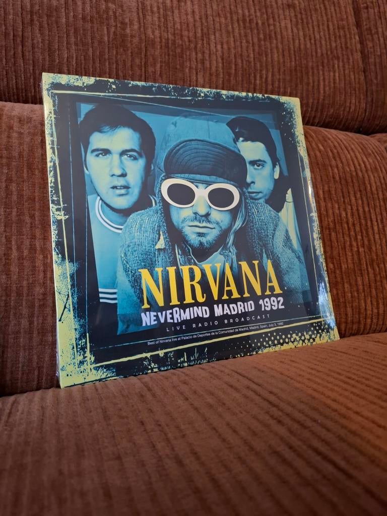 LP Nirvana - Nevermind Madrid 1992, Cd's en Dvd's, Vinyl | Rock, Ophalen of Verzenden, Nieuw in verpakking, 12 inch, Alternative