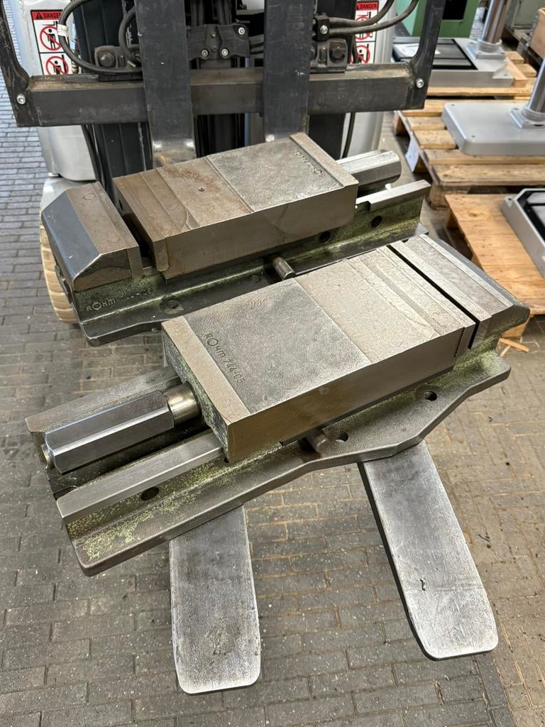 Rohm 744-05 machineklem, freesklem, precisieklem, Ophalen, Gebruikt, Overige soorten, Dimatech