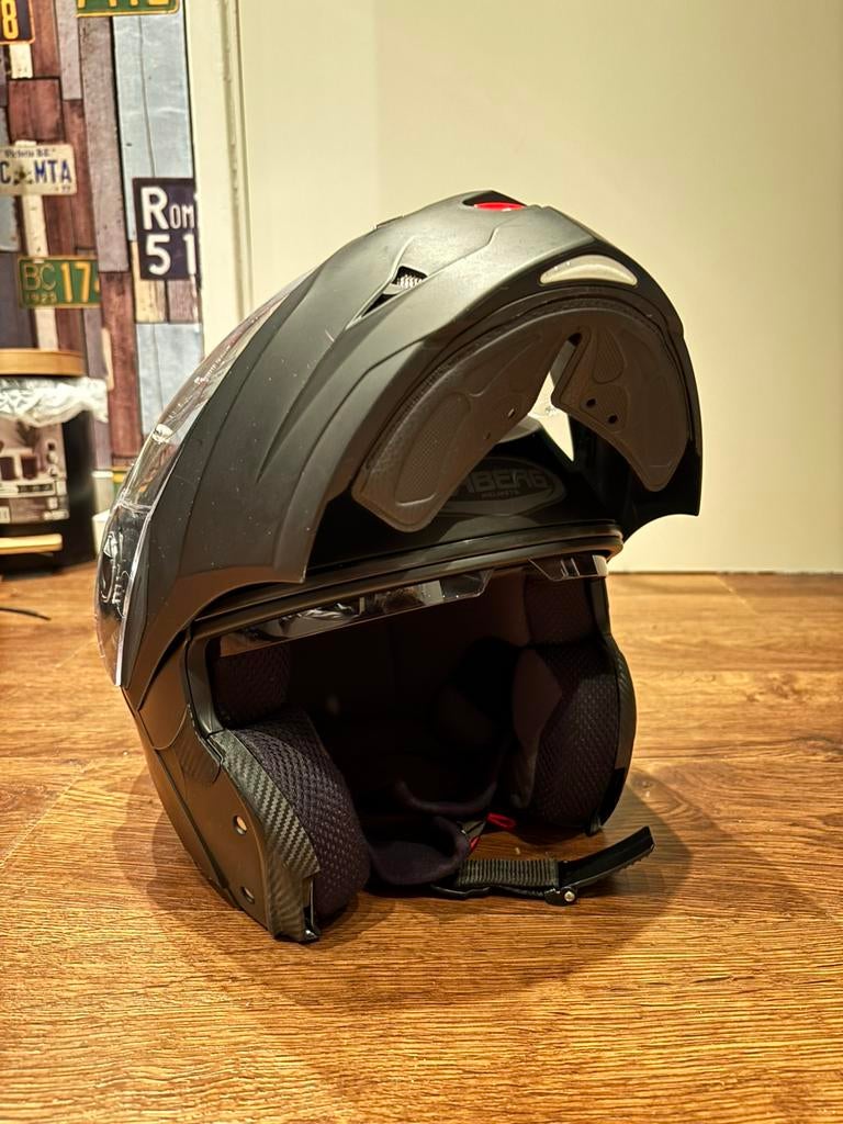 Caberg Duke X systeemhelm Maat S, Motoren, Kleding | Motorhelmen, Systeemhelm, Ophalen of Verzenden, S, Caberg