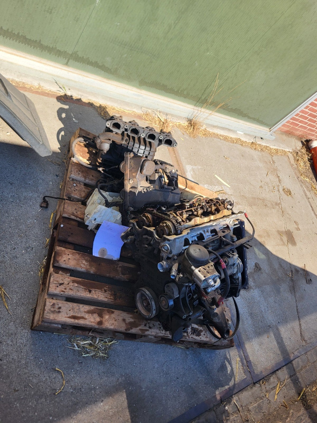 bmw 320 motor n46b20b defect, Auto-onderdelen, Ophalen, Gebruikt, BMW