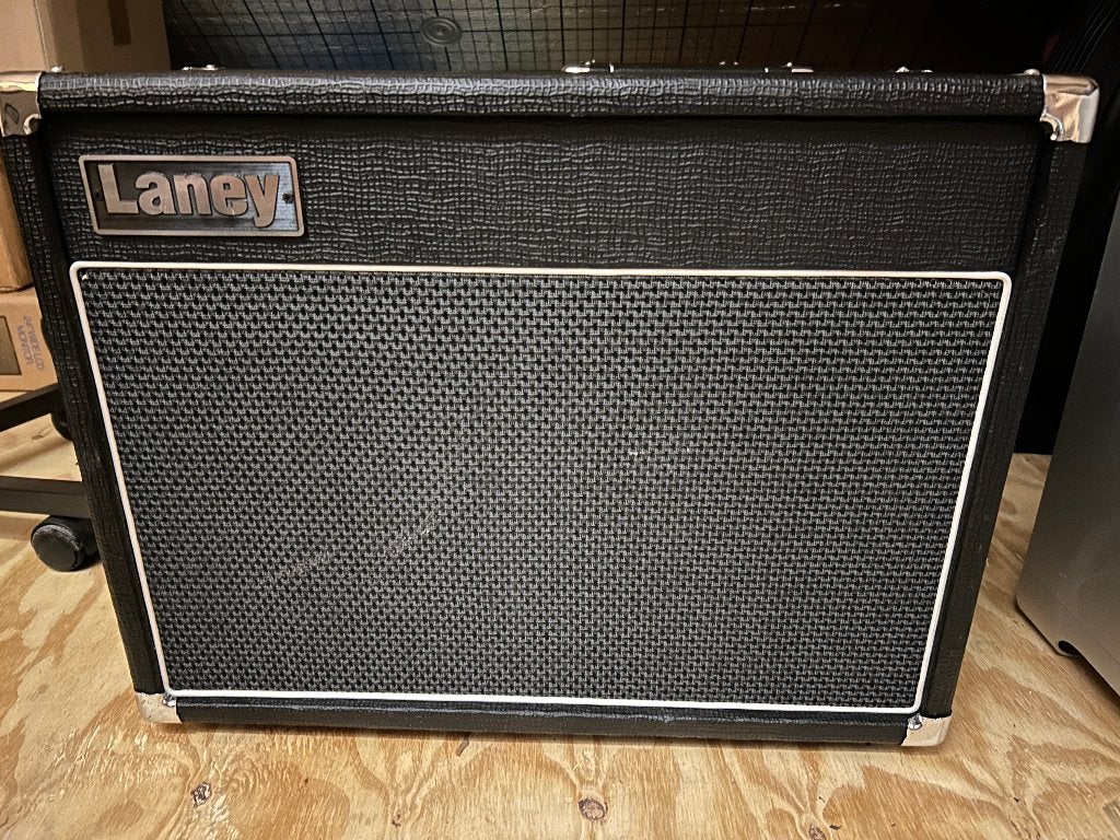 2 Laney Cabinets. 1x Celestion Vintage 30, 1x Celestion G12H, Verzenden, 120 watt of meer, Overige typen, Overige merken