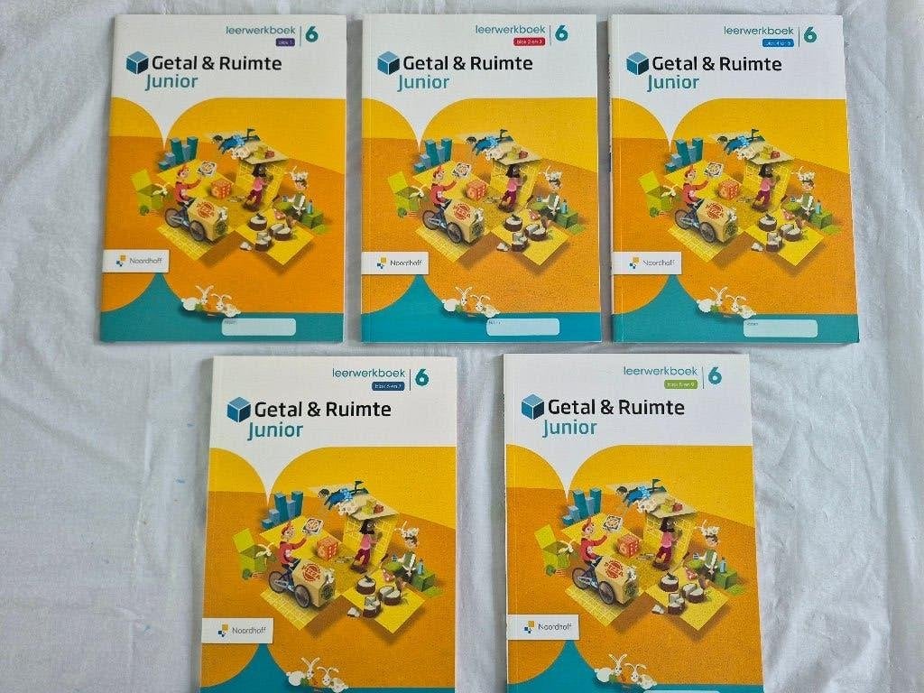 Getal en Ruimte -Groep 6-Leerwerkboek Blok 1 t/m 9 voor 30,-, Ophalen of Verzenden, Nieuw, Overige niveaus, Overige vakken