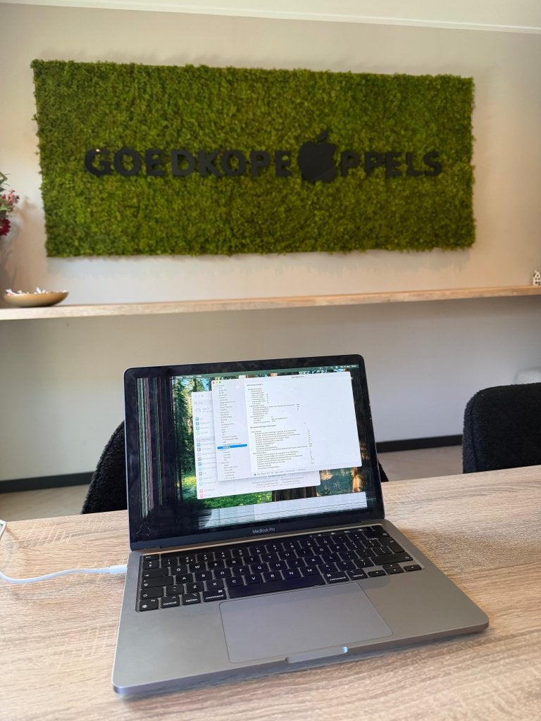 MacBook Pro 13 inch m1 8GB 512GB | Defect, Computers en Software, Gebruikt, Support@apple.com, Ophalen, MacBook Pro