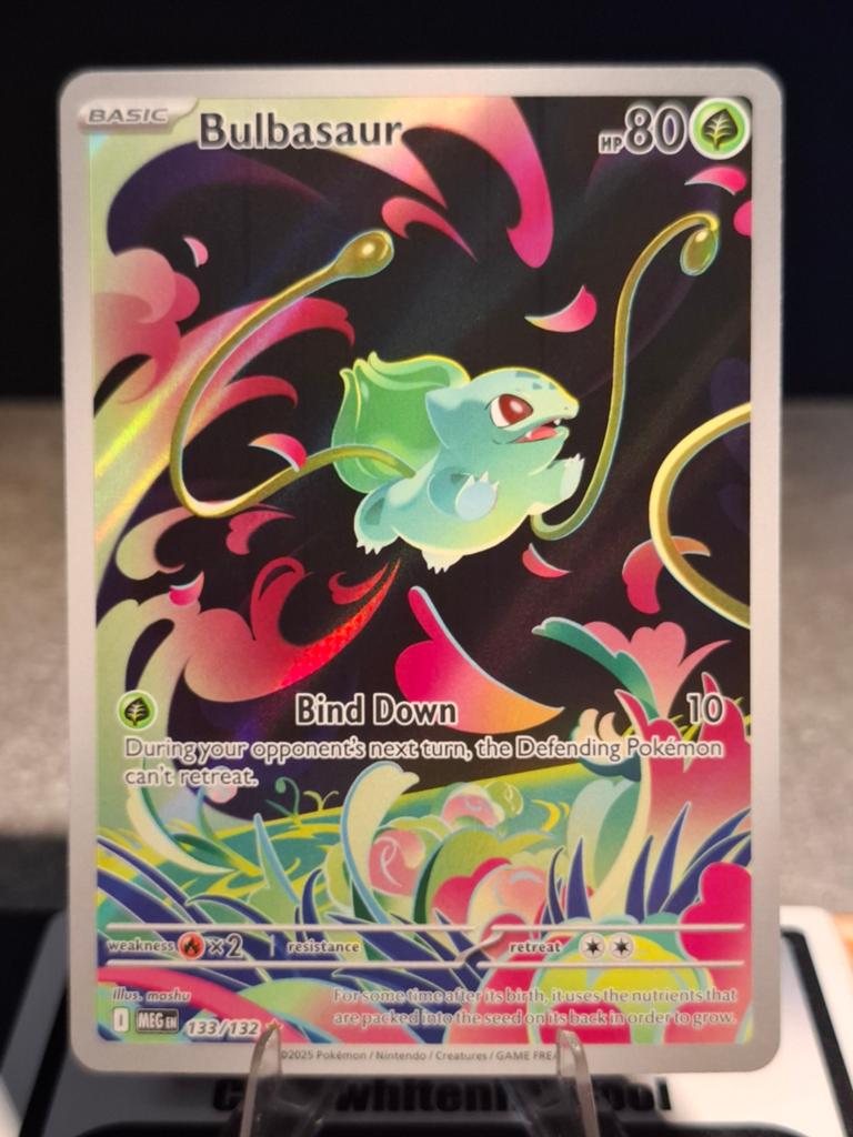 Bulbasaur – 133/132 – Near Mint, Ophalen of Verzenden, Zo goed als nieuw, Losse kaart