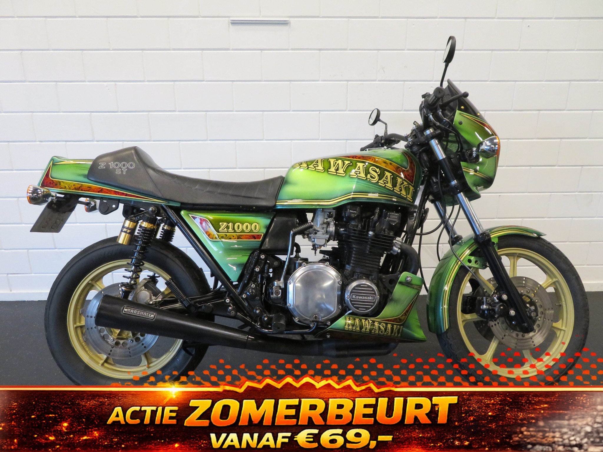 Kawasaki Z 1000 ST SPECIAL MARSHALL CONCOUR! (bj 1979), Bedrijf, Toermotor